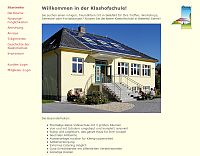Website Klashofschule